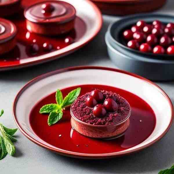 Паштет из куриной печени с брусничным желе